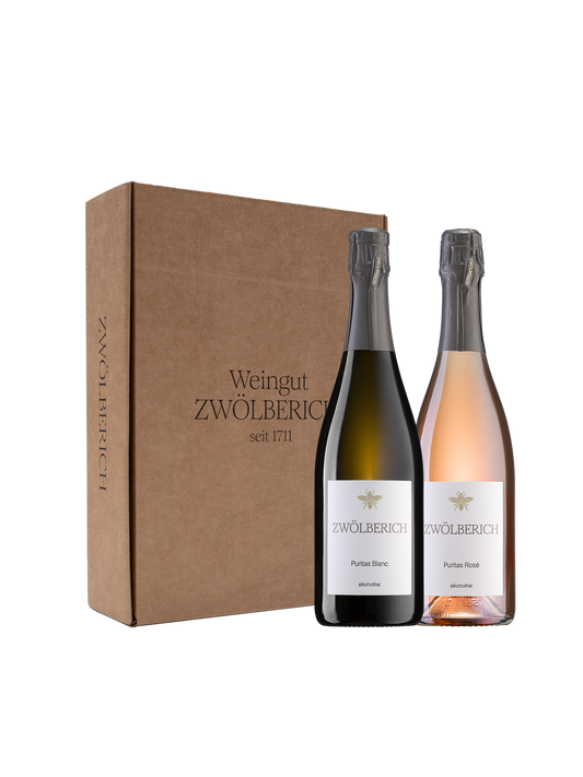 Schäumend Alkoholfrei im Zwölberich-Präsentkarton