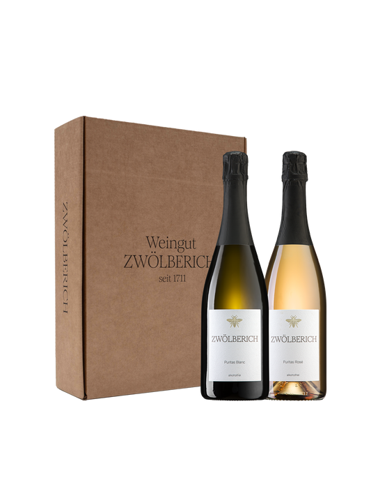 Schäumend Alkoholfrei im Zwölberich-Präsentkarton