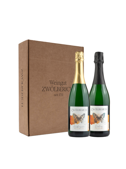 Sekt Duo im Zwölberich Präsentkarton